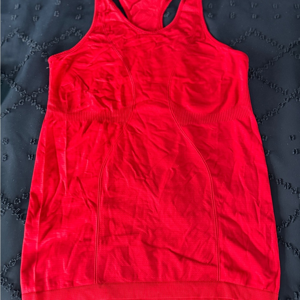 ZYIA Red Tank Top with Racerback Design